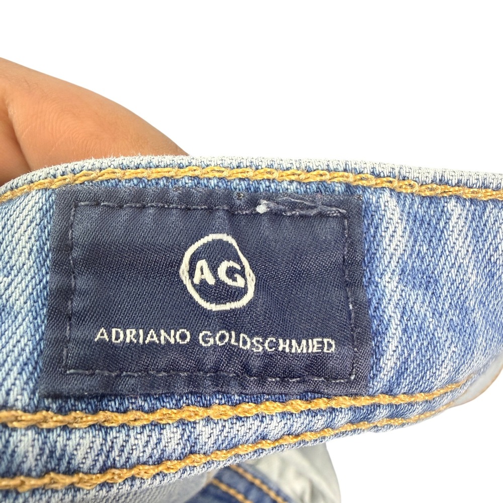 AG Adriano Goldschmied The Graduate Tailored Leg Light Wash Blue Jeans Mens 38R - Picture 8 of 10
